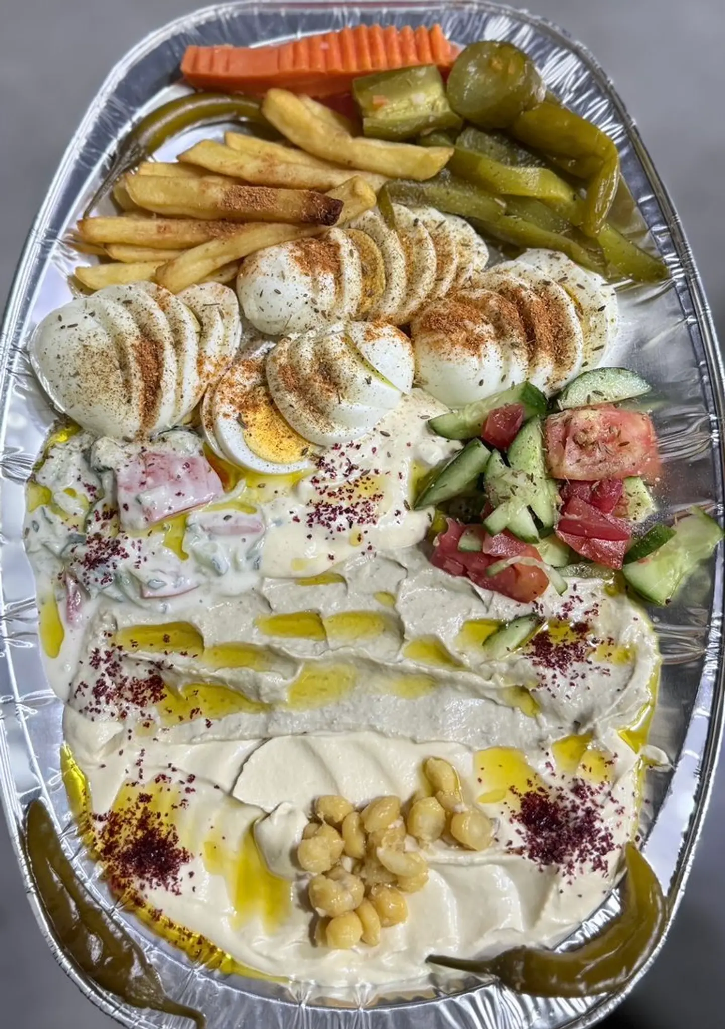 Large Mixed Plate
