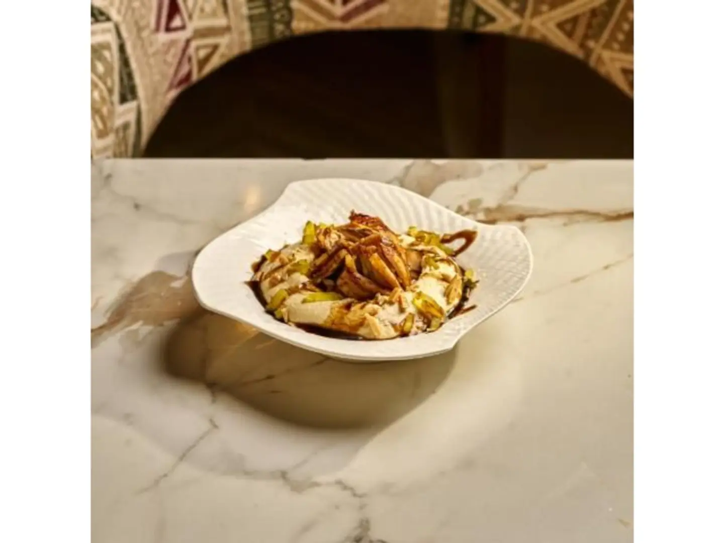 حمص شاورما لحم