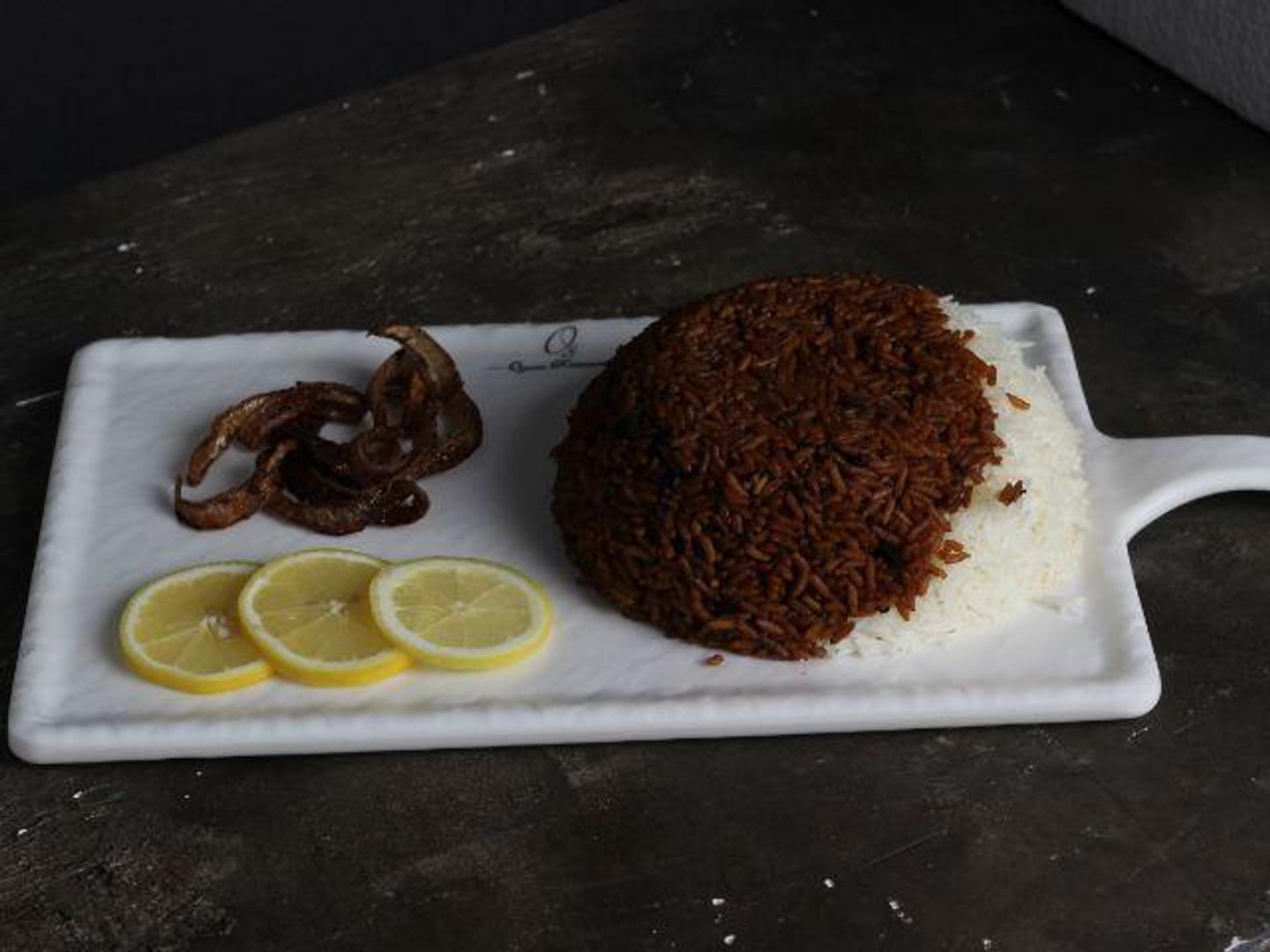 White Rice And Sayadia Rice