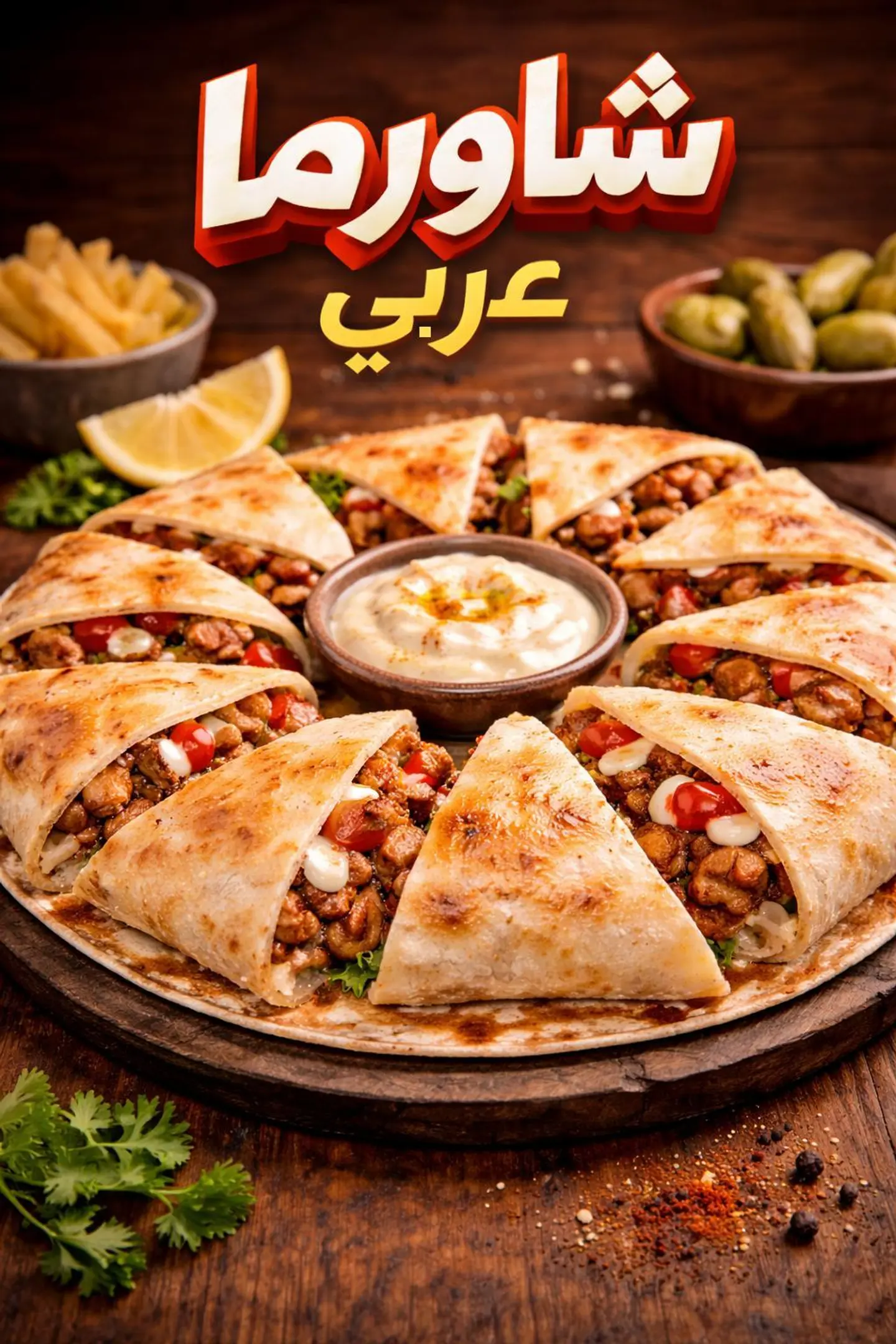 Arabic Shawarma Meal