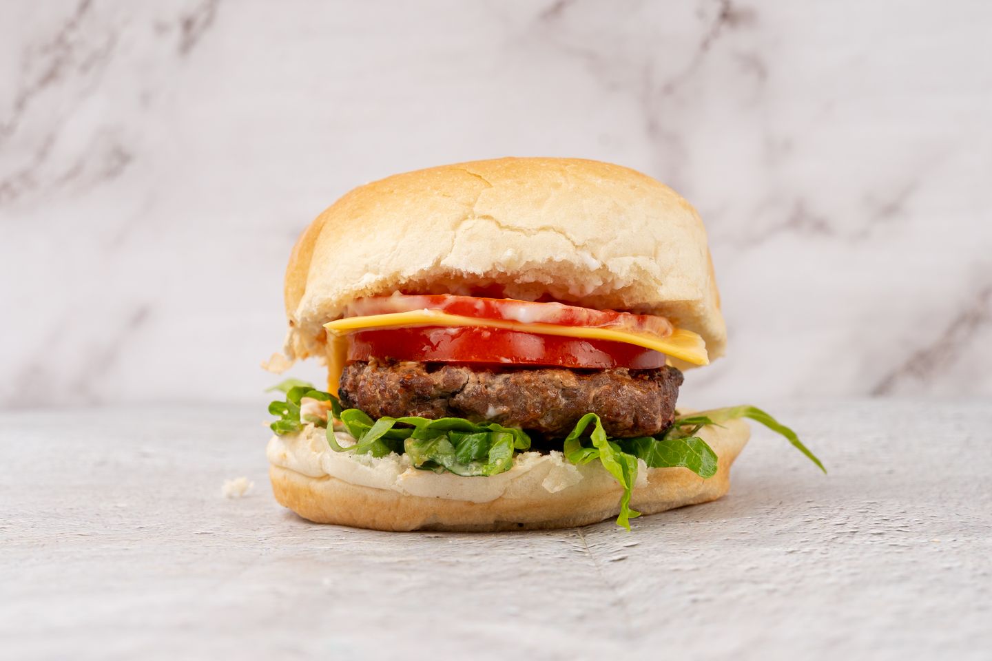Beef Burger With Cheese