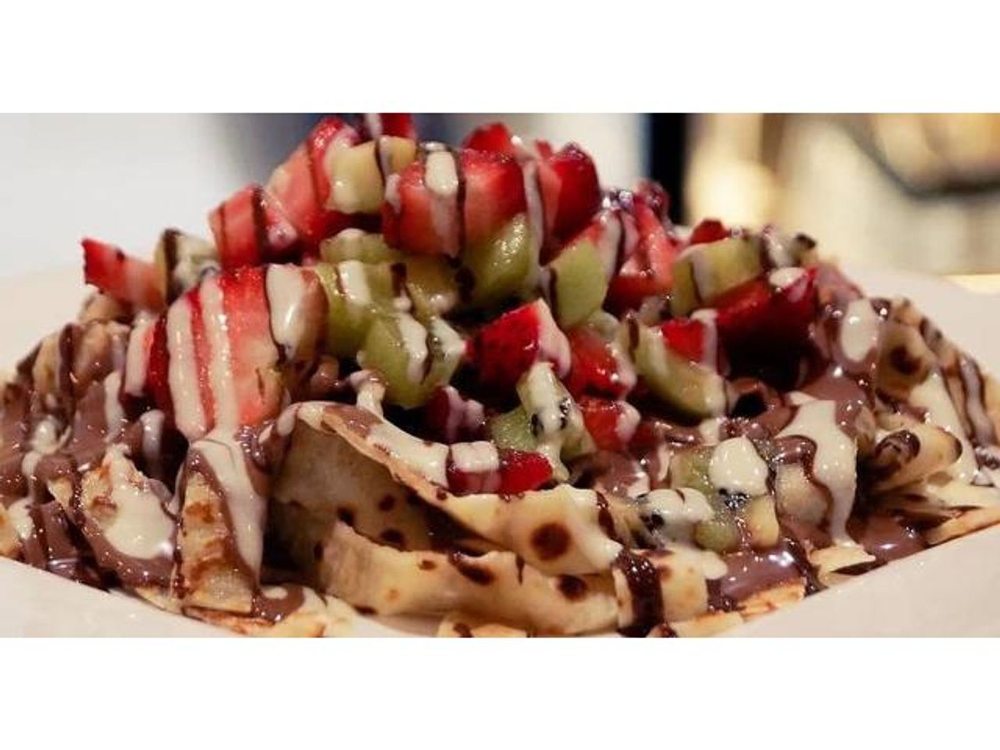 Fettuccine Nutella With Fruits