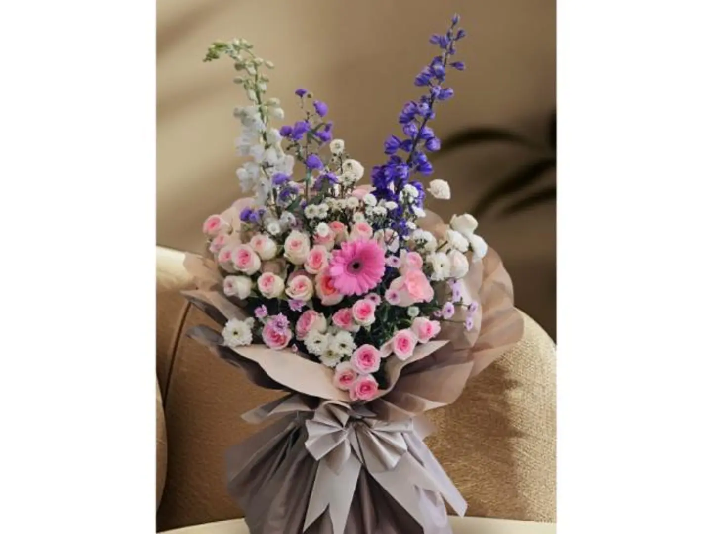 باقه الدلفنيوم والجلبيراء