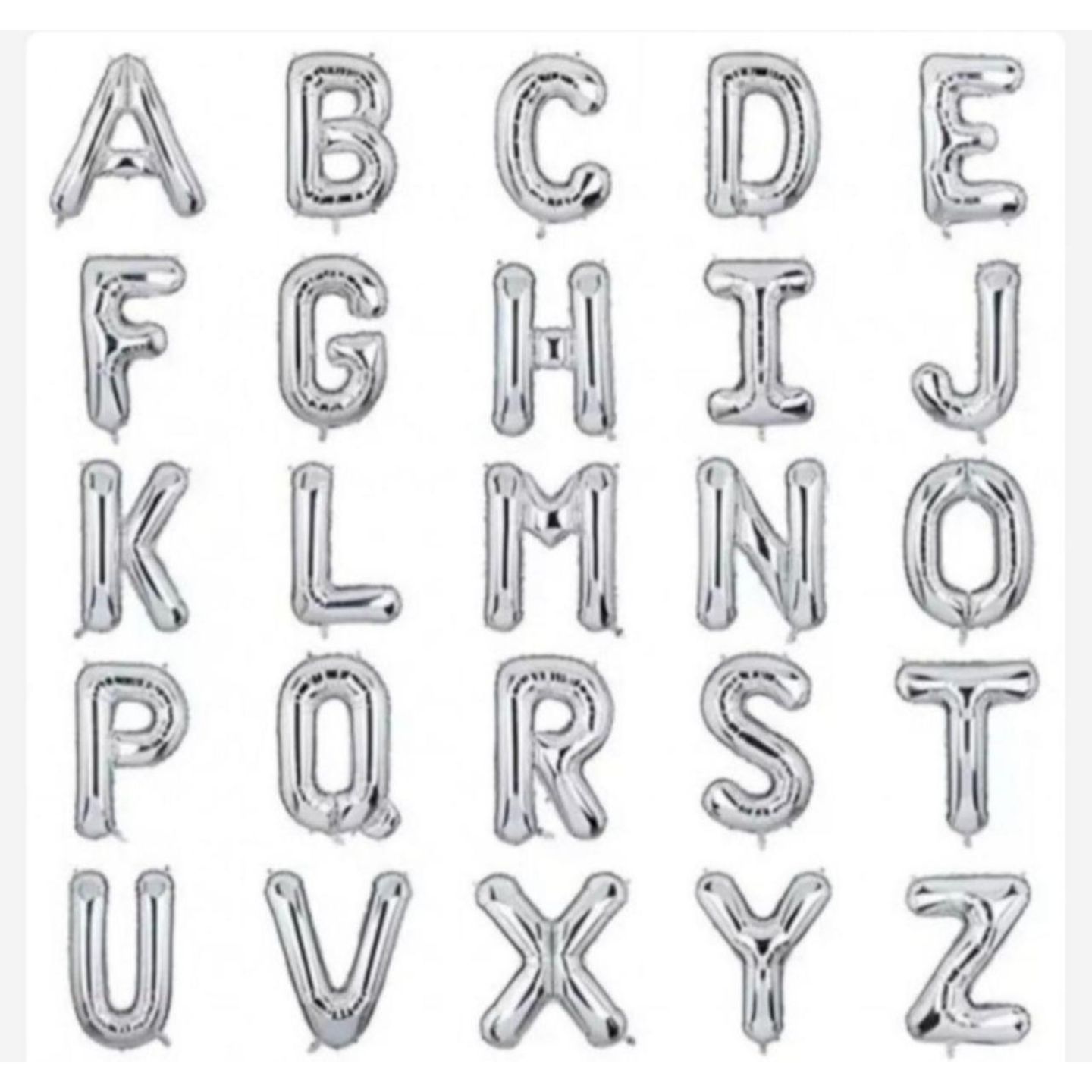 Letter Balloons