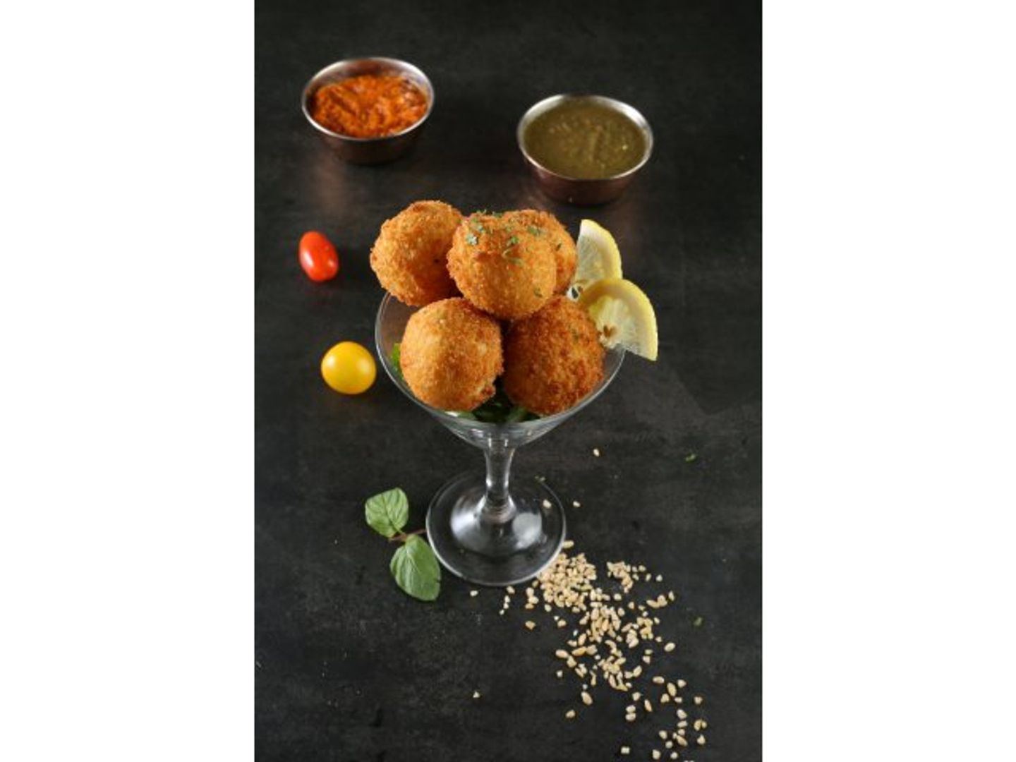 Fried Groats Balls