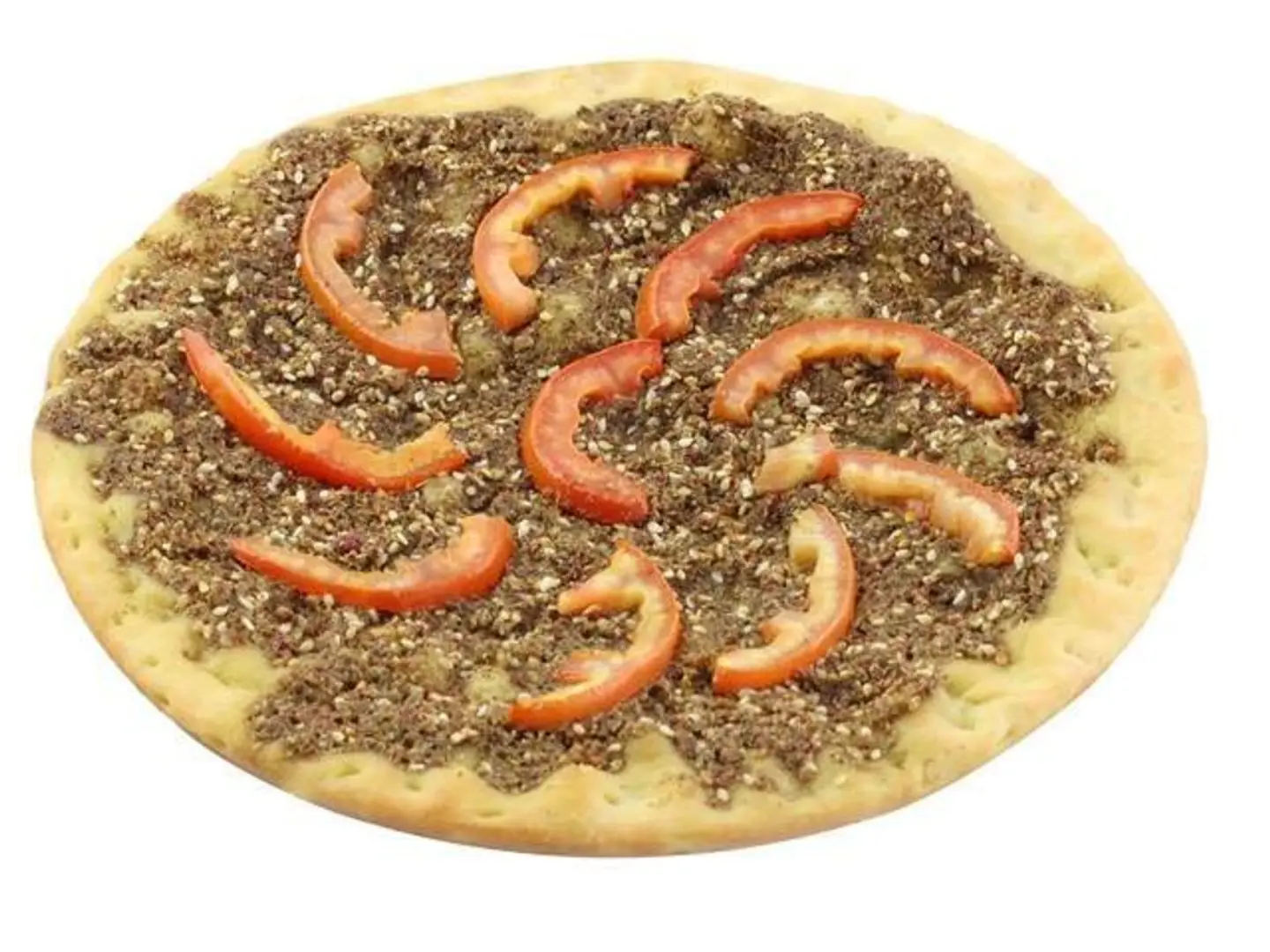 زعتر مع الخضار