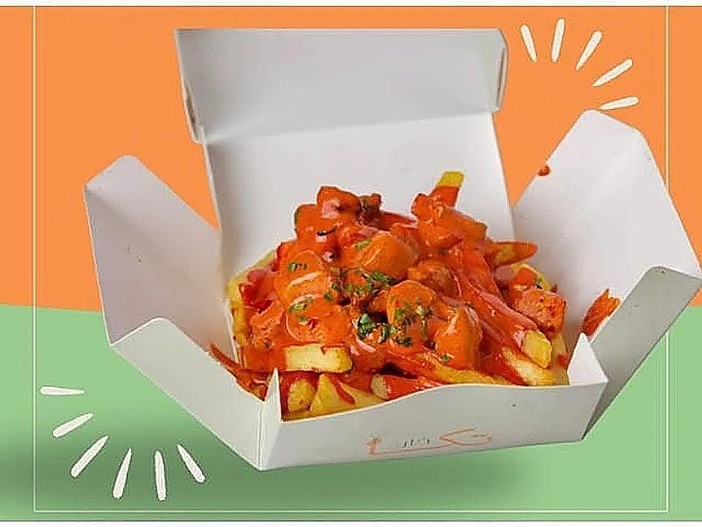 Large Tikka Fries