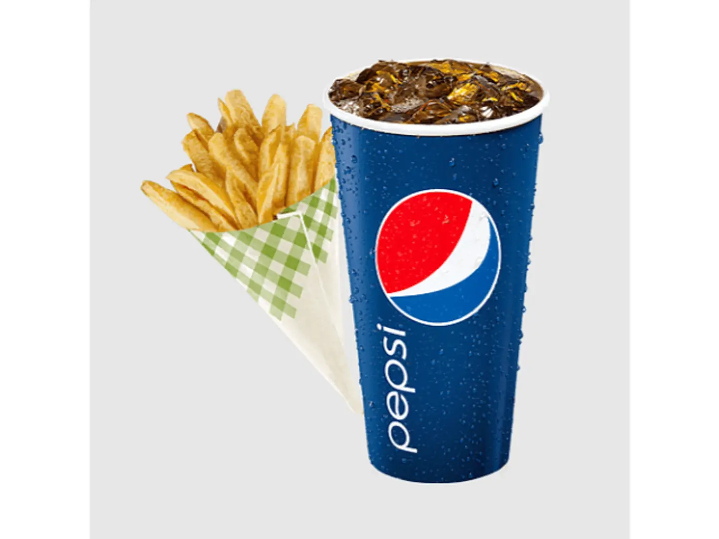 Combo Fries And Pepsi