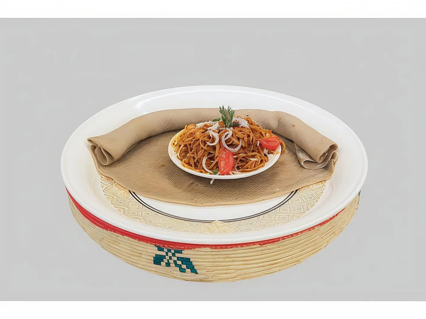 باستا مع الصلصة