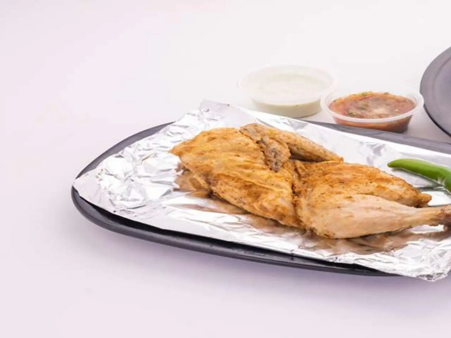 Half Plain Haneeth Chicken