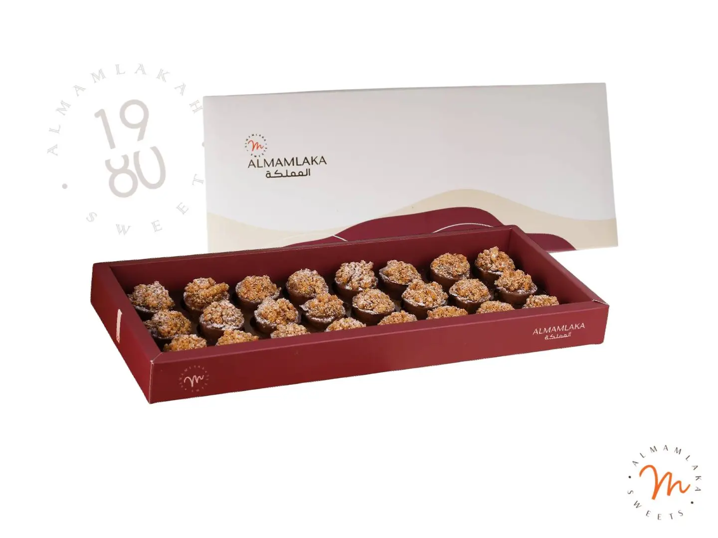 بقلاوة تارت كراميل ومكسرات