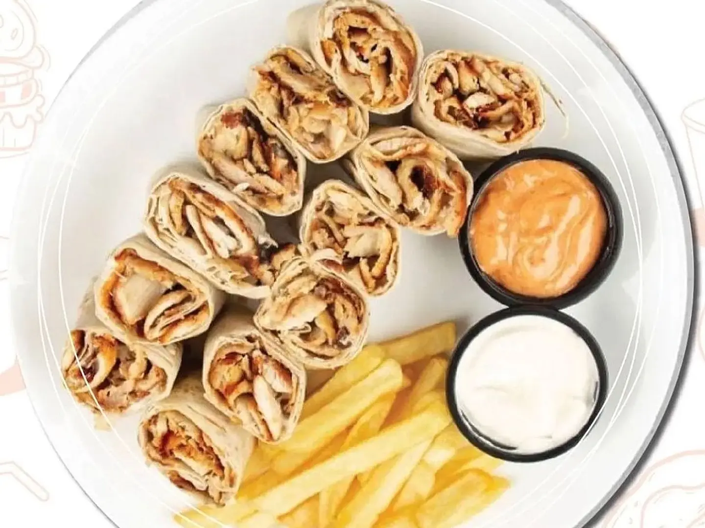 صحن عربي صغير