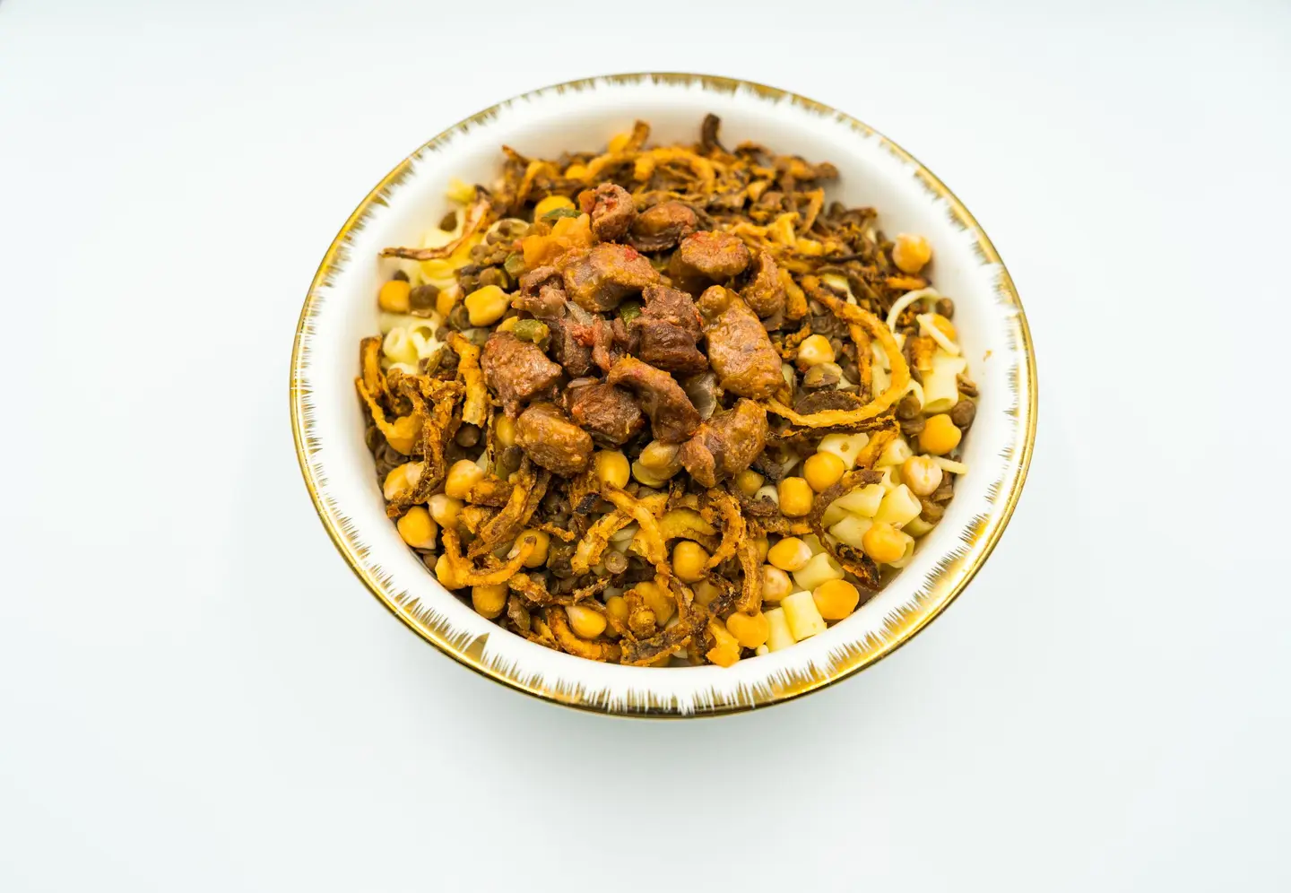 كشري سجق وسط