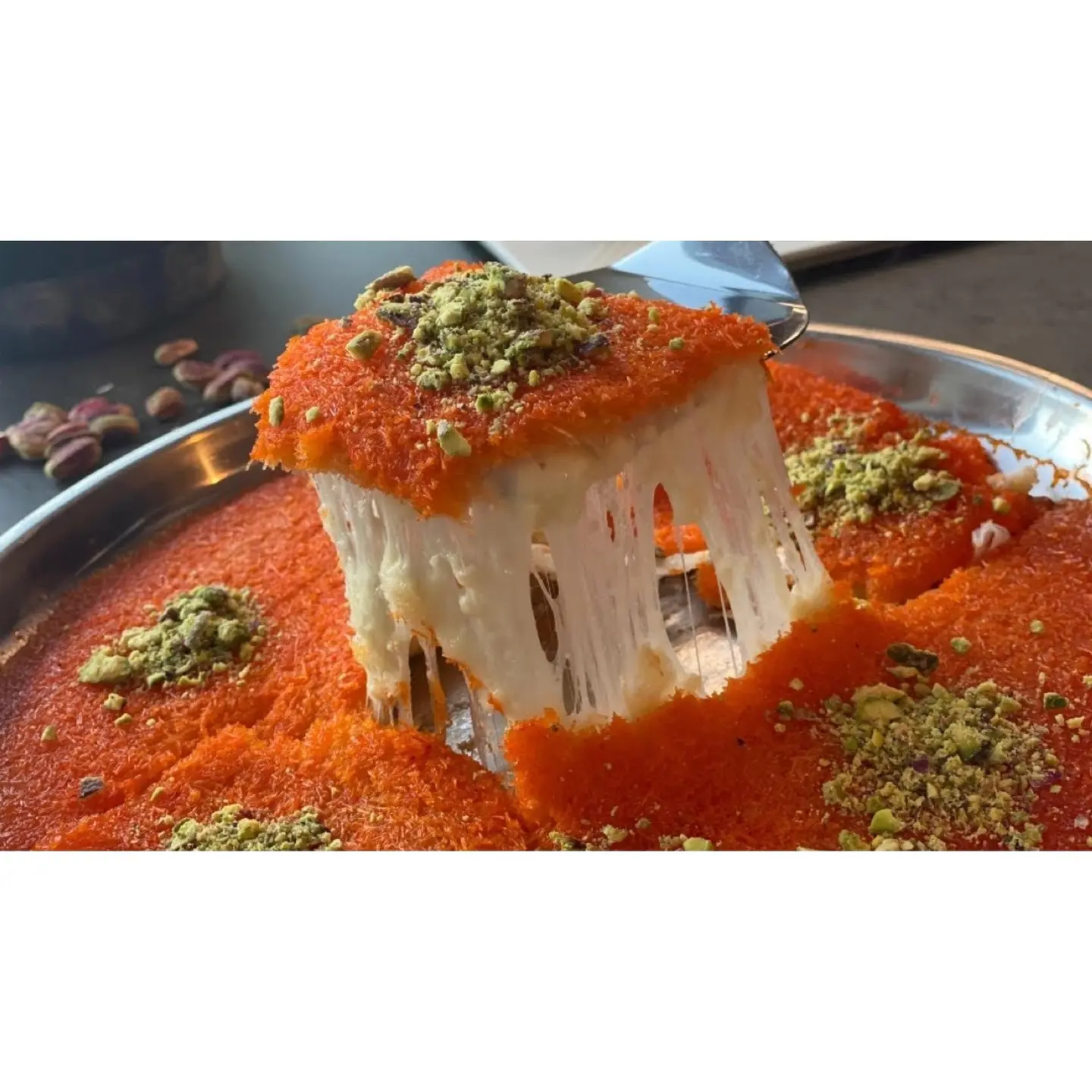 Rough Nabulsi Kunafah With Cheese