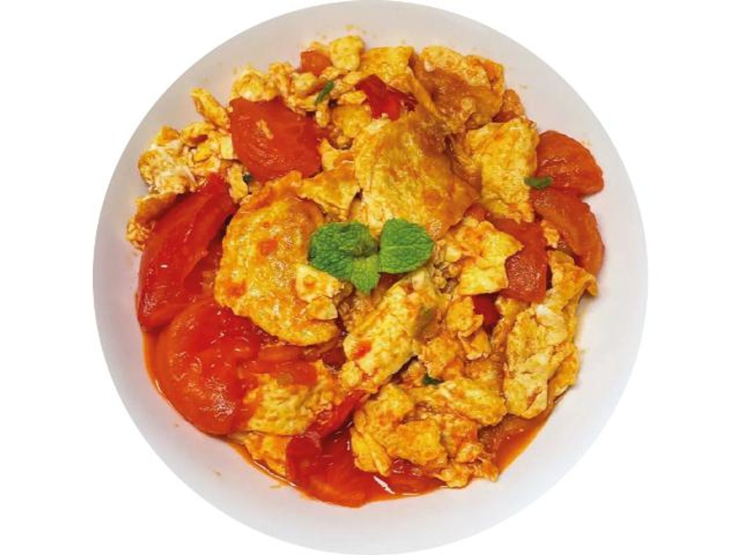 Scrambled Eggs With Tomato