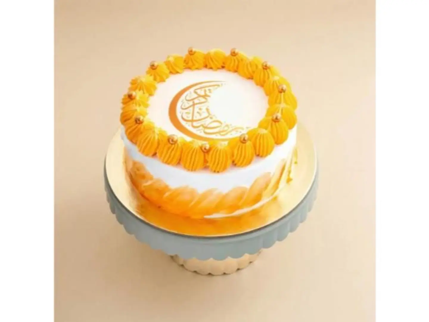 كيكة رمضان كريم بالشوكولاتة