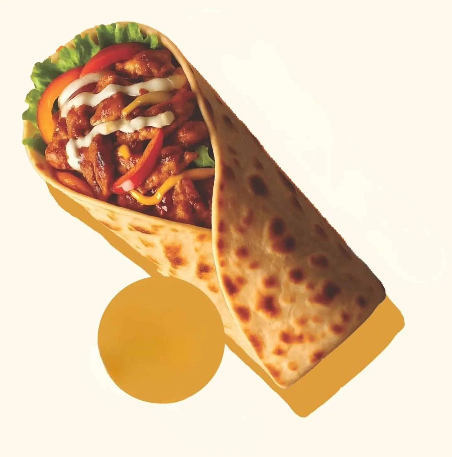 صاروخ شاورما لحم