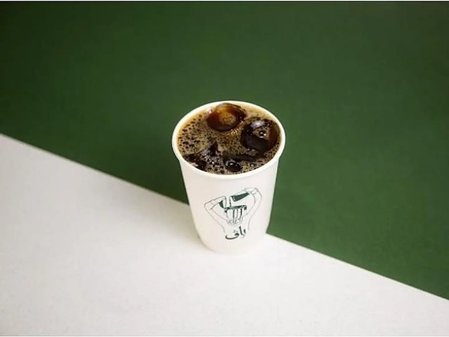 قهوة اليوم باردة