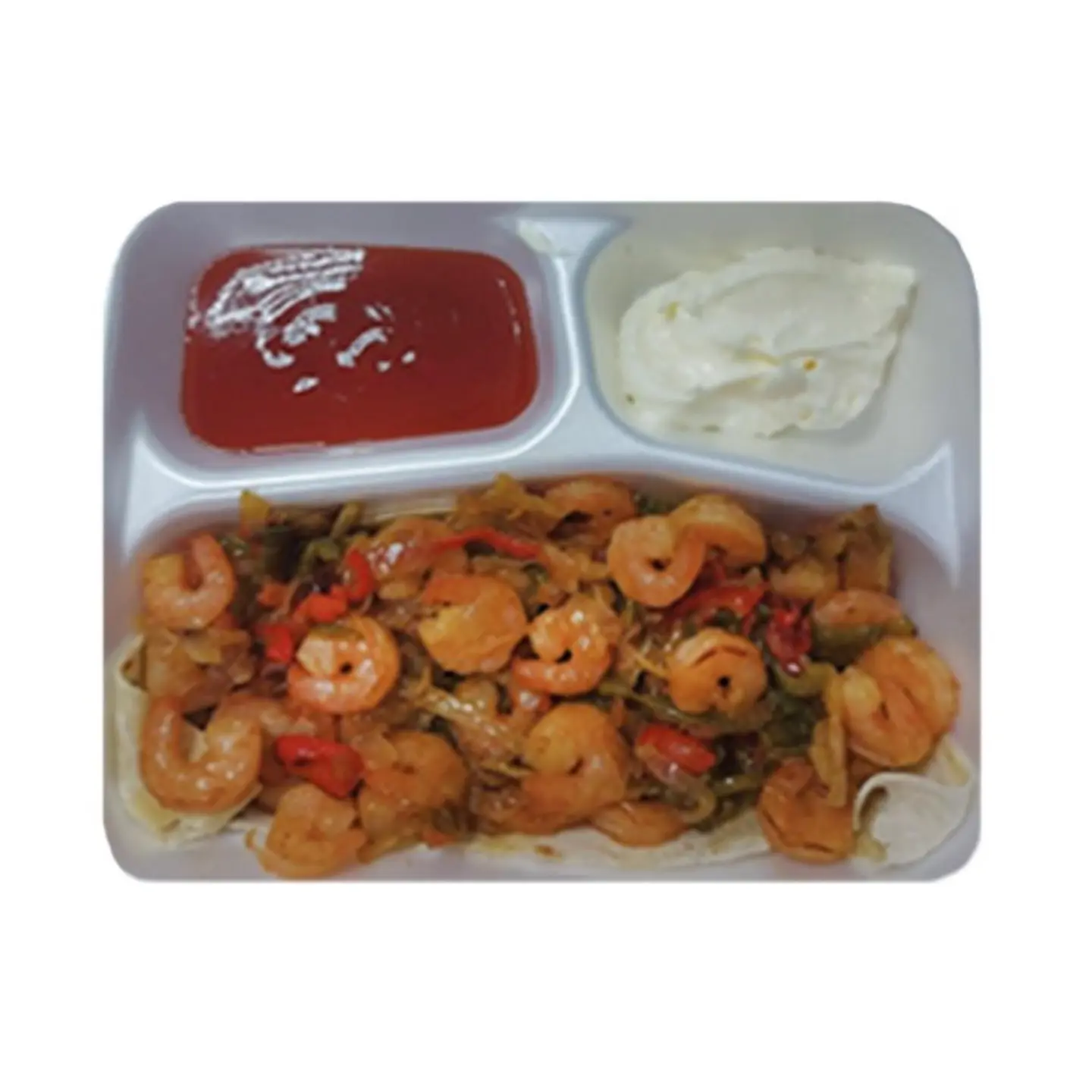 Mexican Shrimp Plate