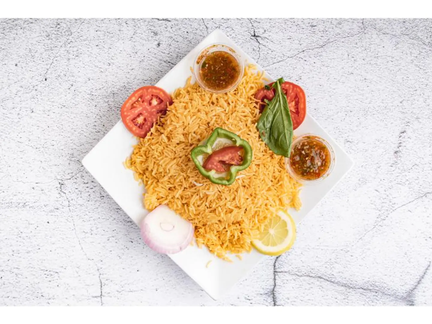 لشخص واحد أرز بخاري سادة