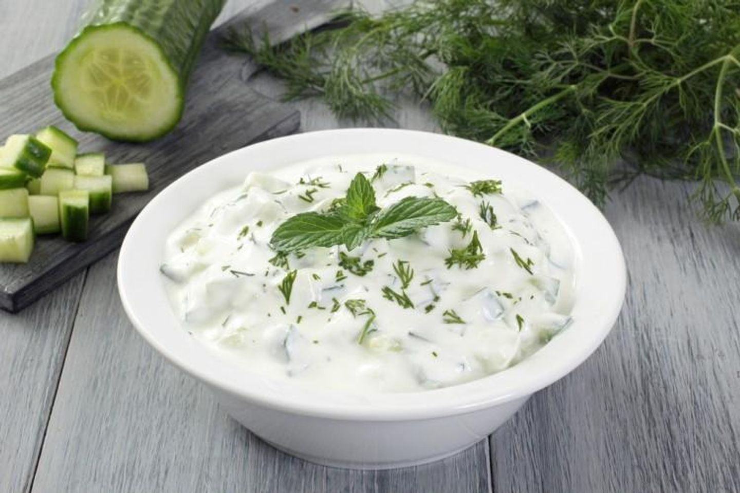 Laban With Cucumber