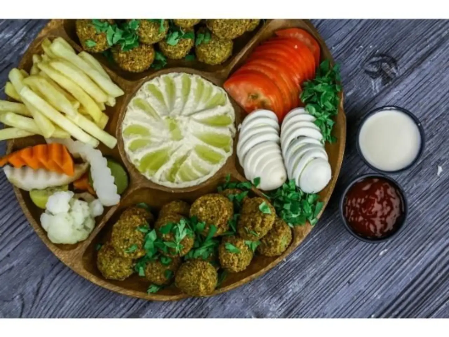 Mixed Falafel Plate