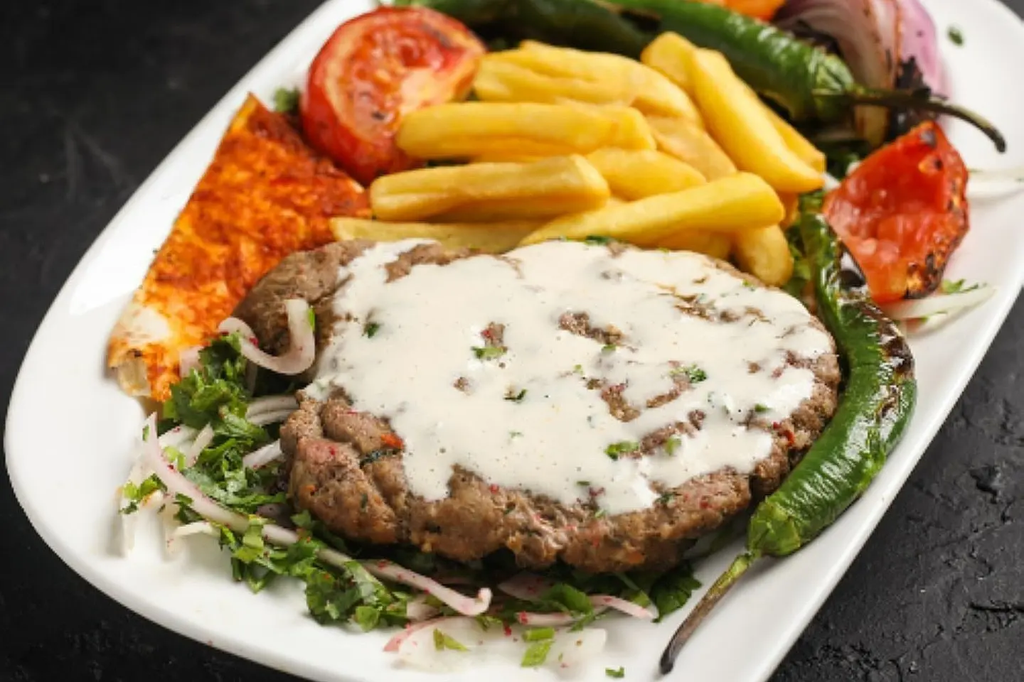 Chicken Kofta With Tahini