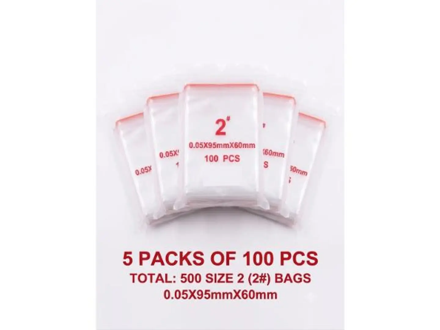 Zip Lock Bags Size2