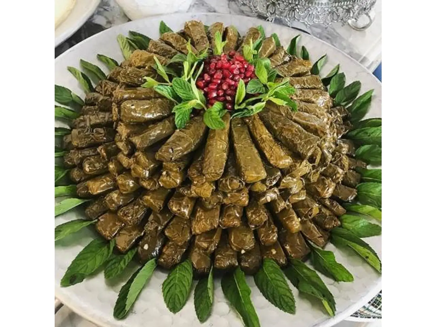 Grape Leaves Plate 100 Pieces