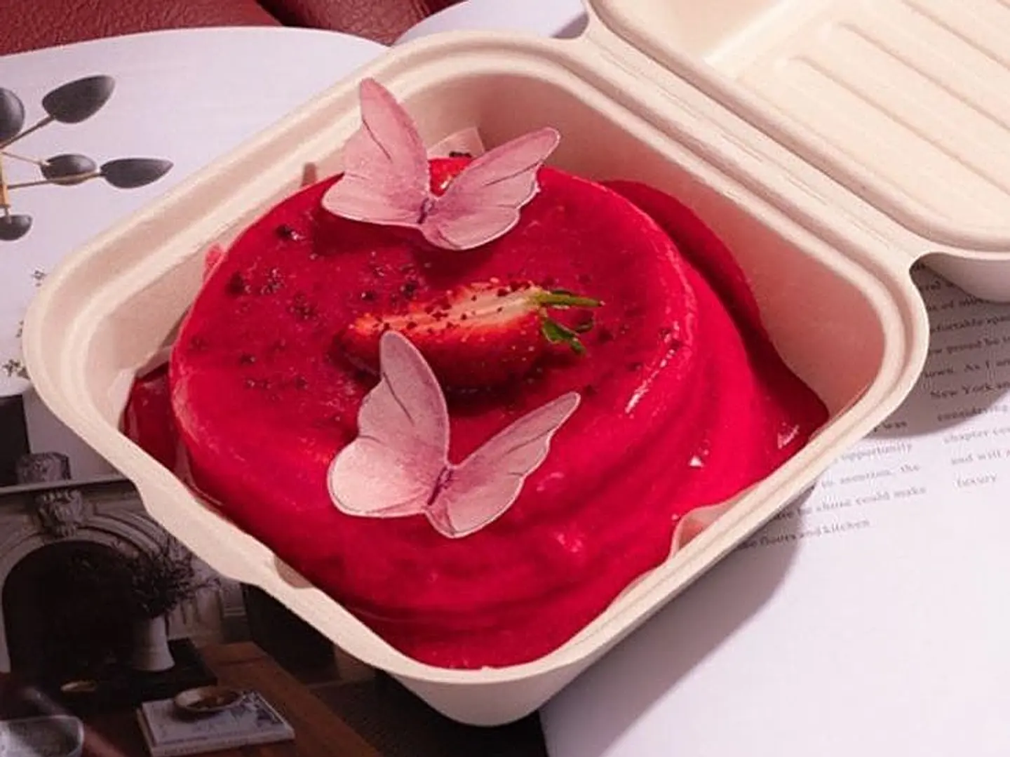 بانكيك بالفراولة