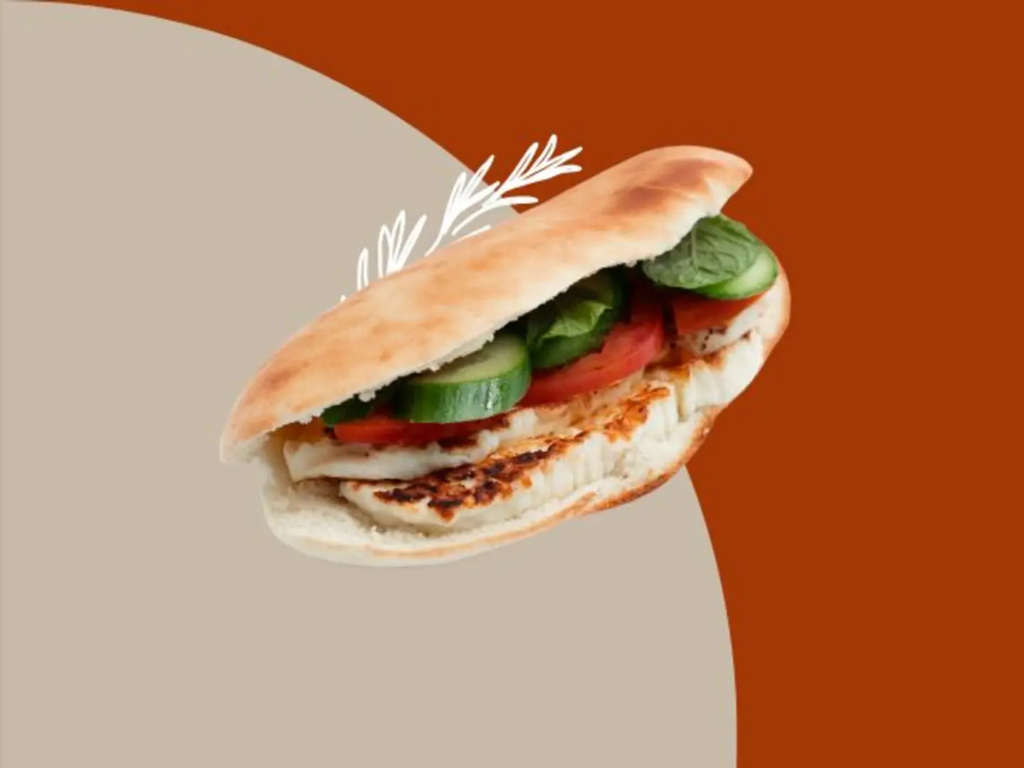 Grilled Halloumi Sandwich