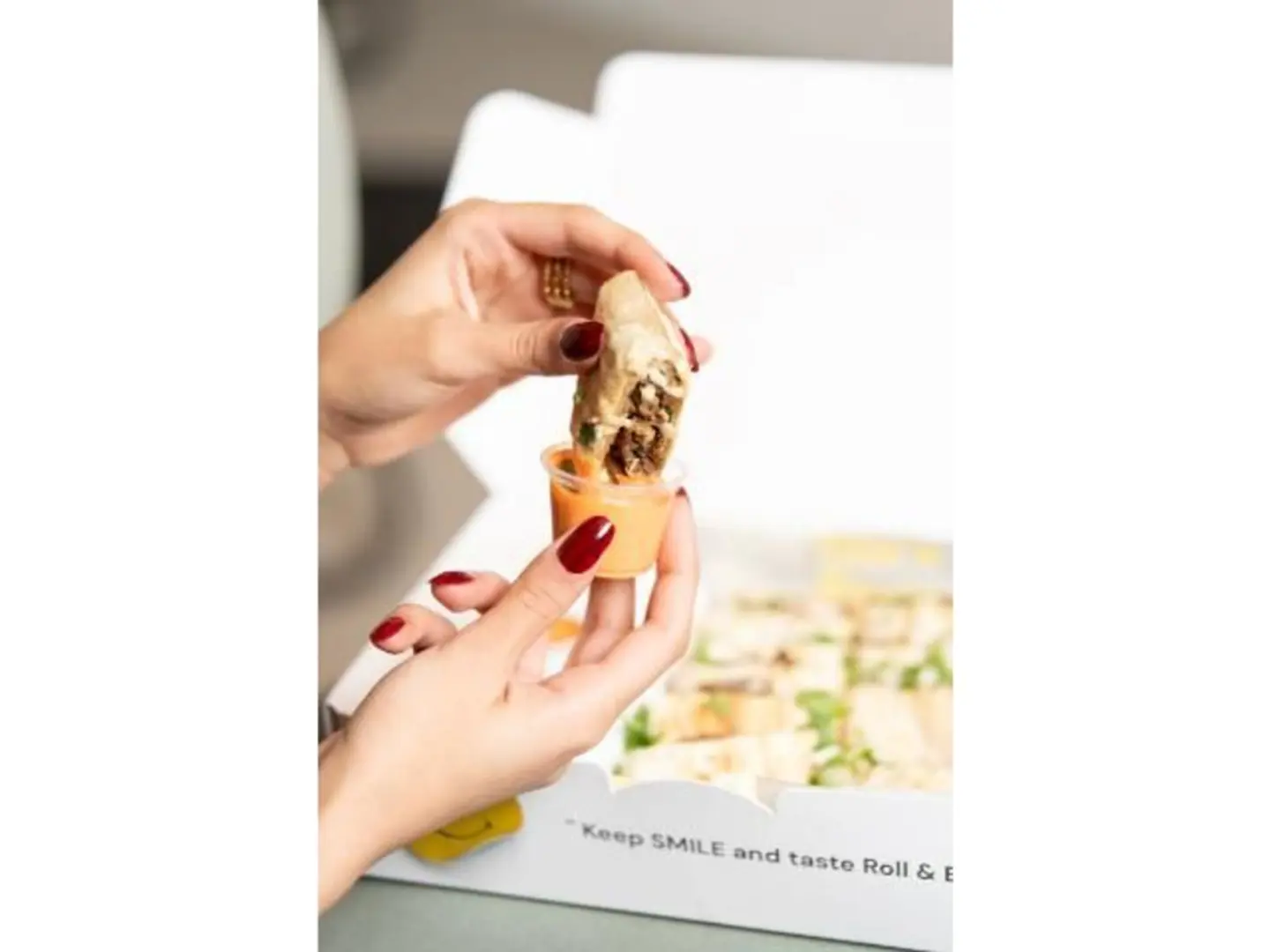 Double Beef Roll Box