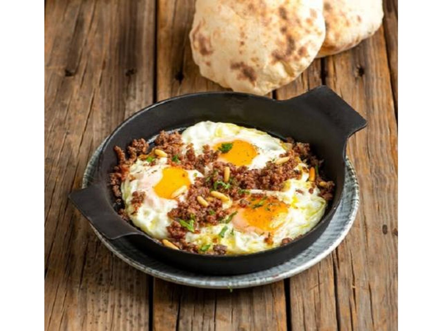 Egg And Qawarma