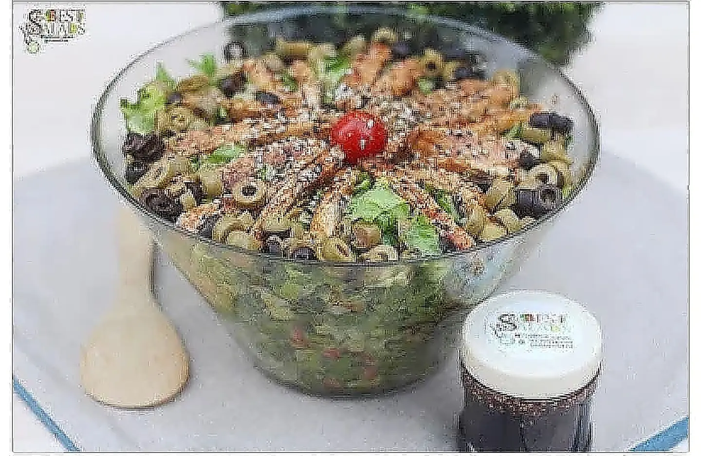 سلطه الحلوم المشوي بالحبه السودا