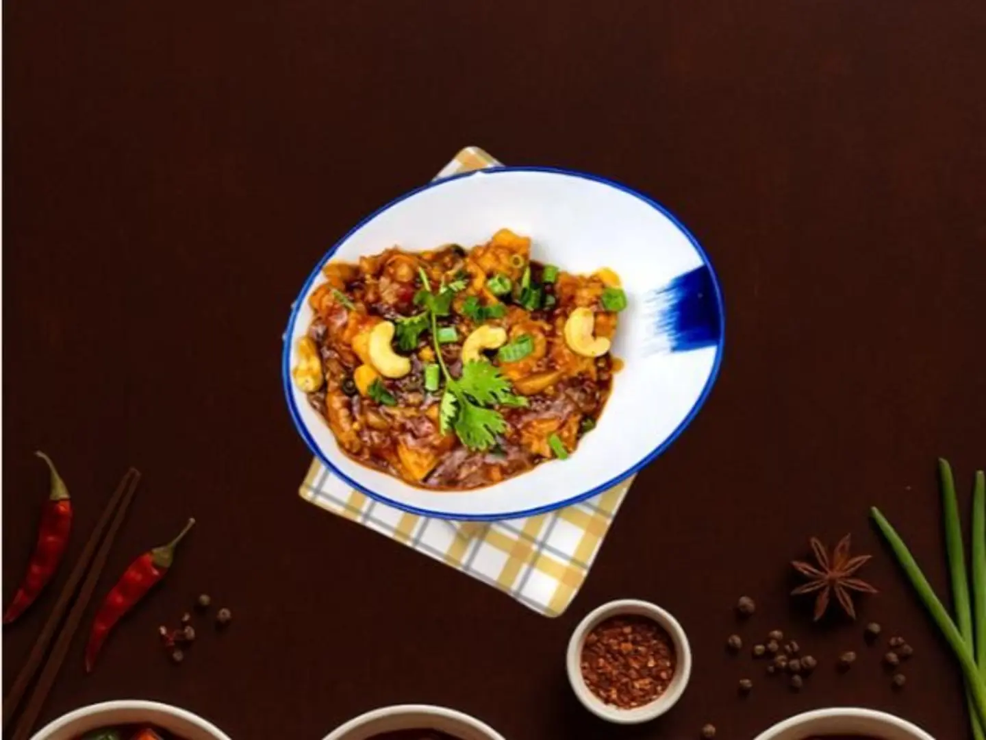 دجاج مع الكاجو