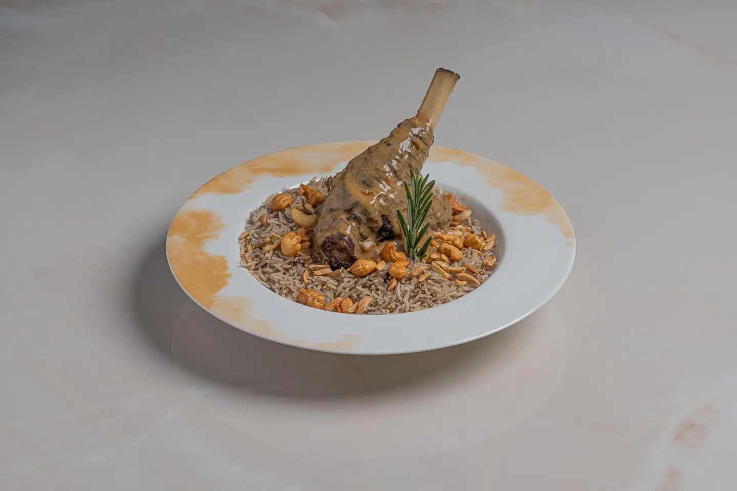 موزات غنم مع رز