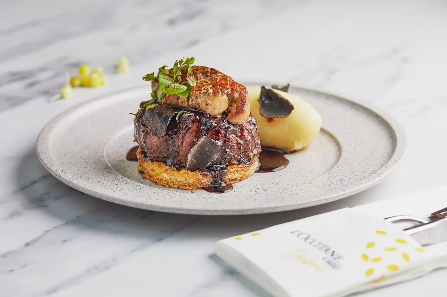 لحم أجوس روسيني