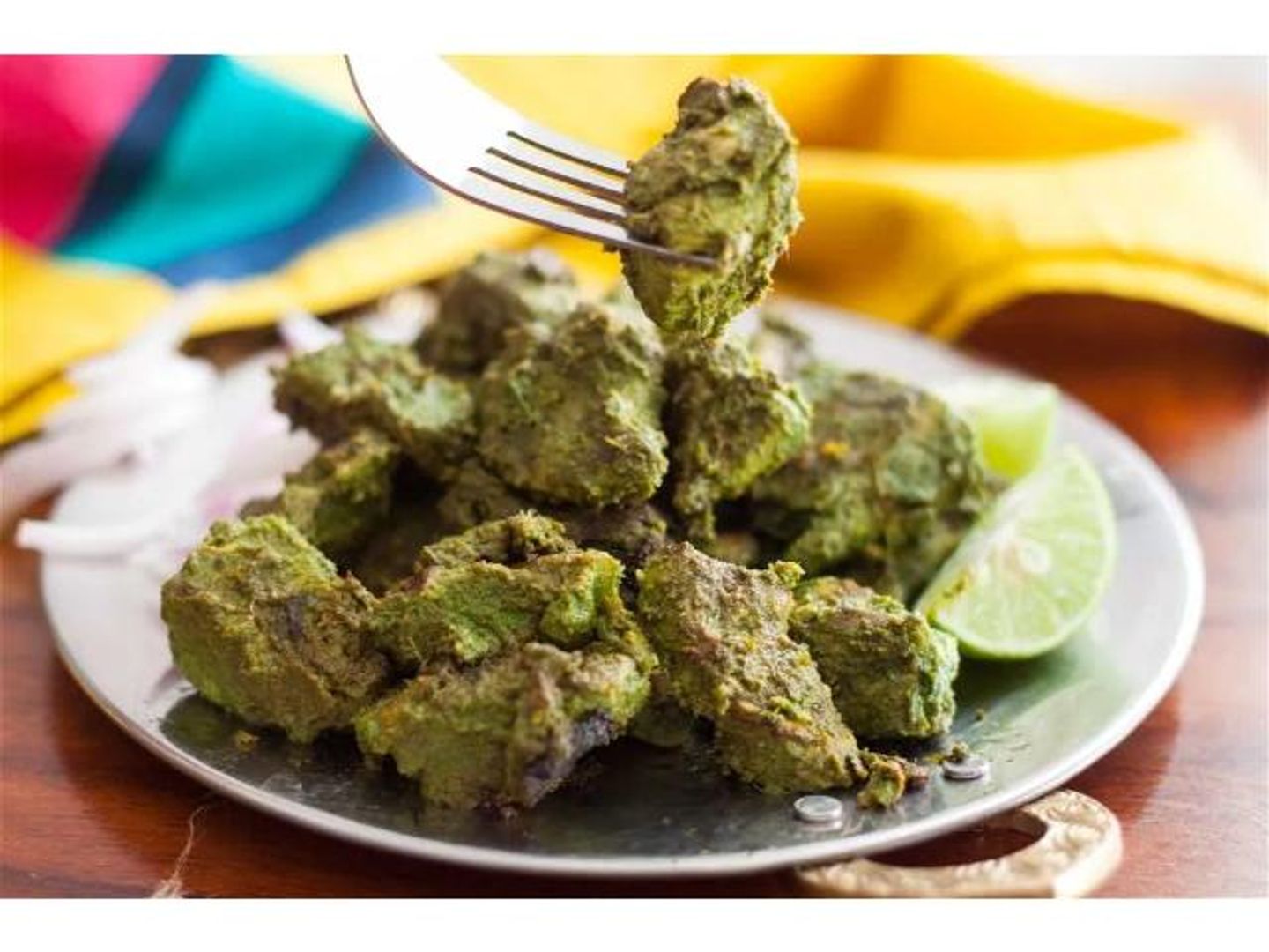 Green Boti Chicken