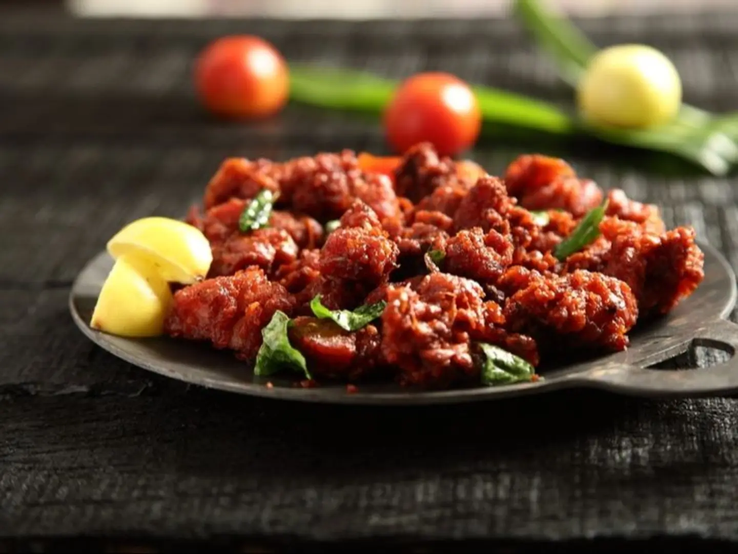 لحم ضأن مقلي - كبير