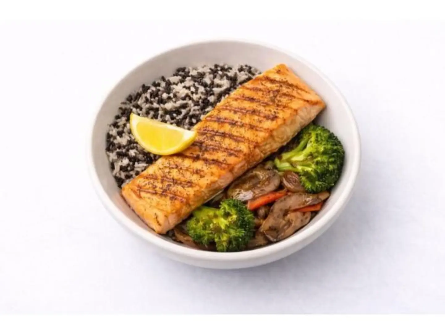 Salmon Yin Yang Rice