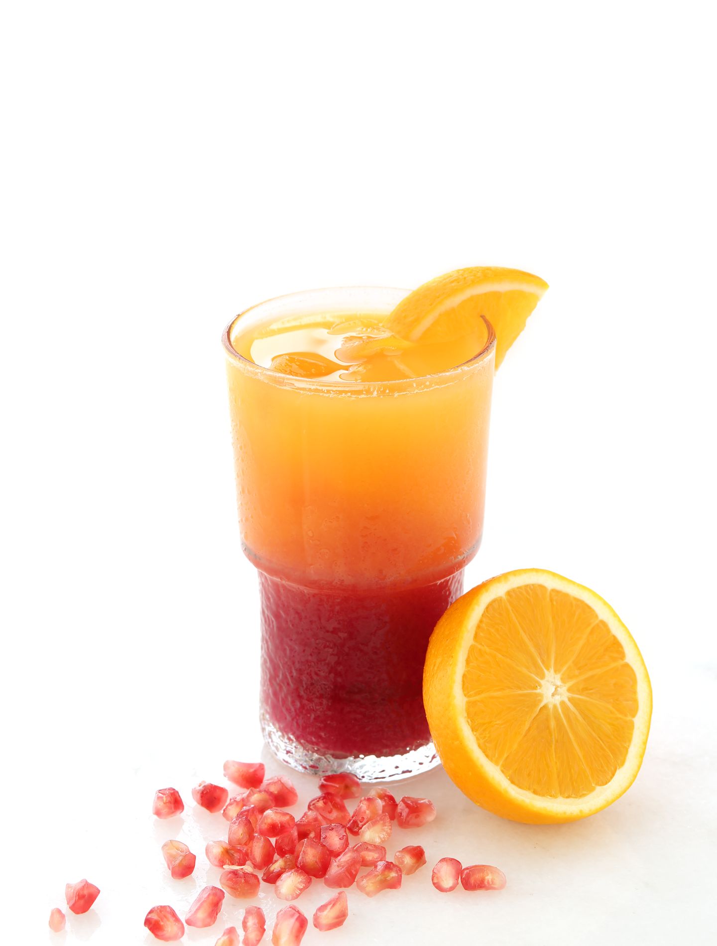 Orange And Pomegranate Juice