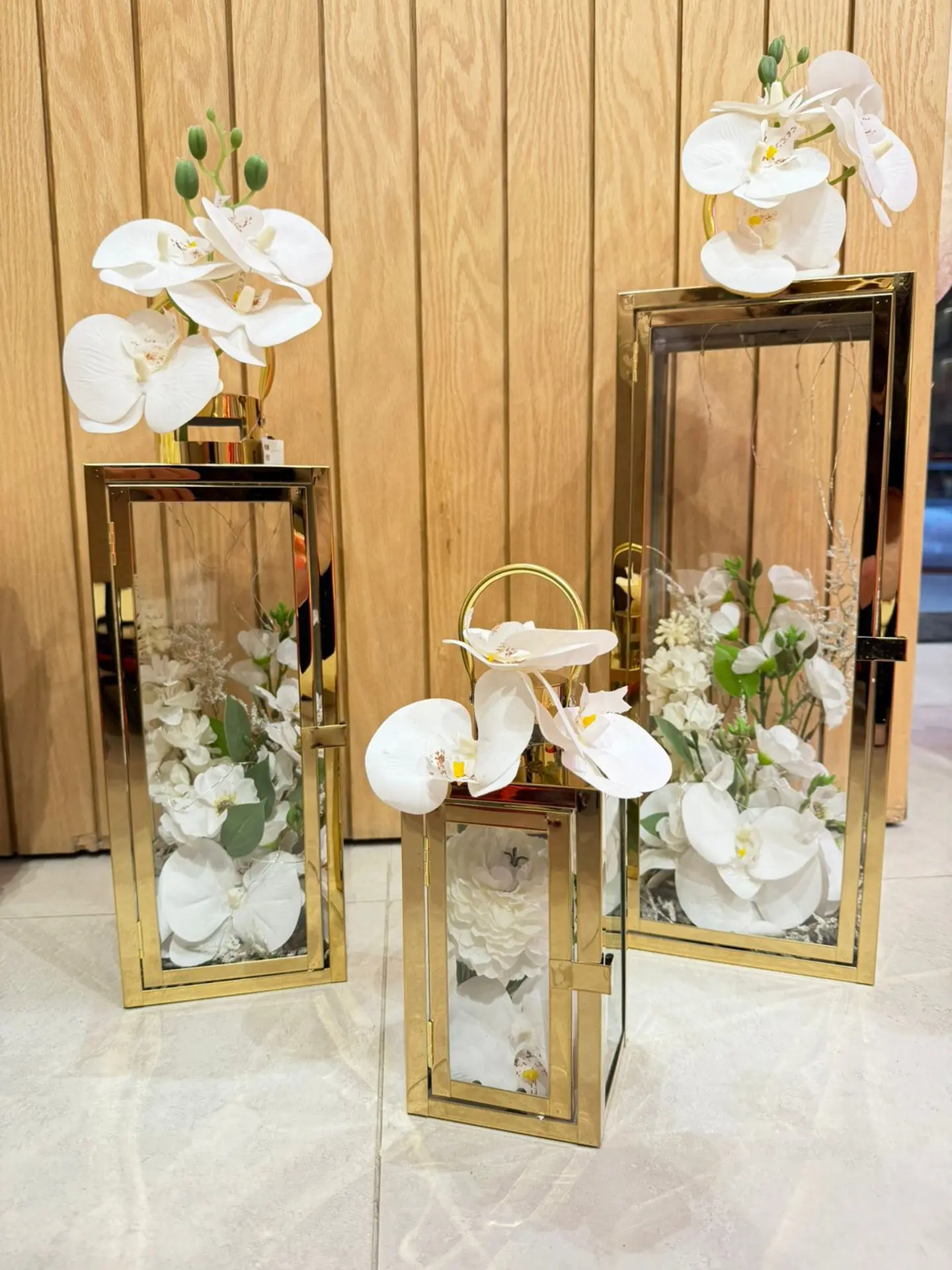 Ramadan Lantern Set   White