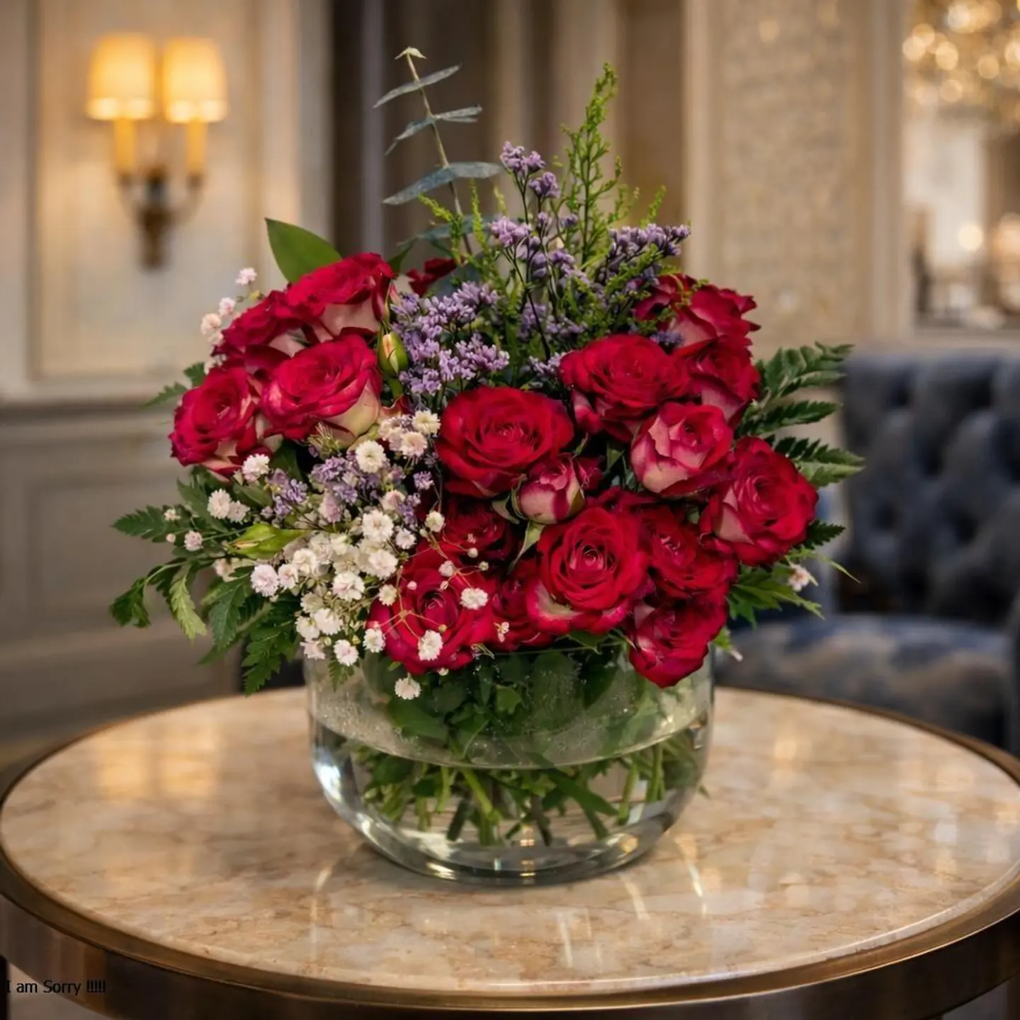 فازة احمر دبل أربعة