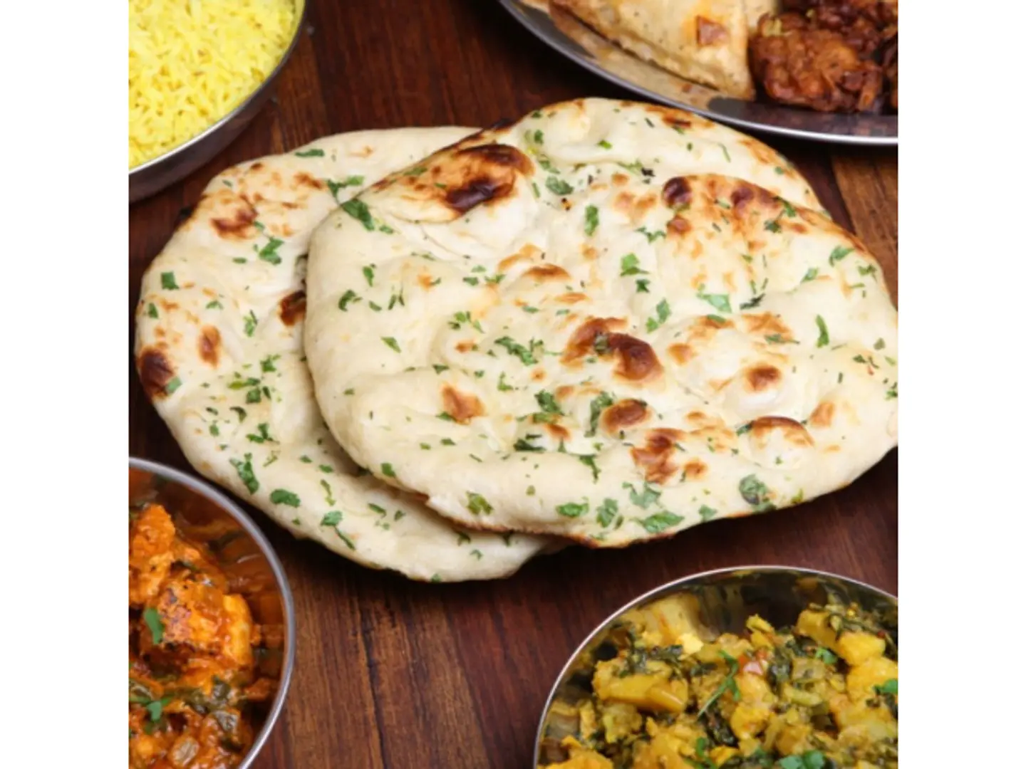 Garlic Naan Bread