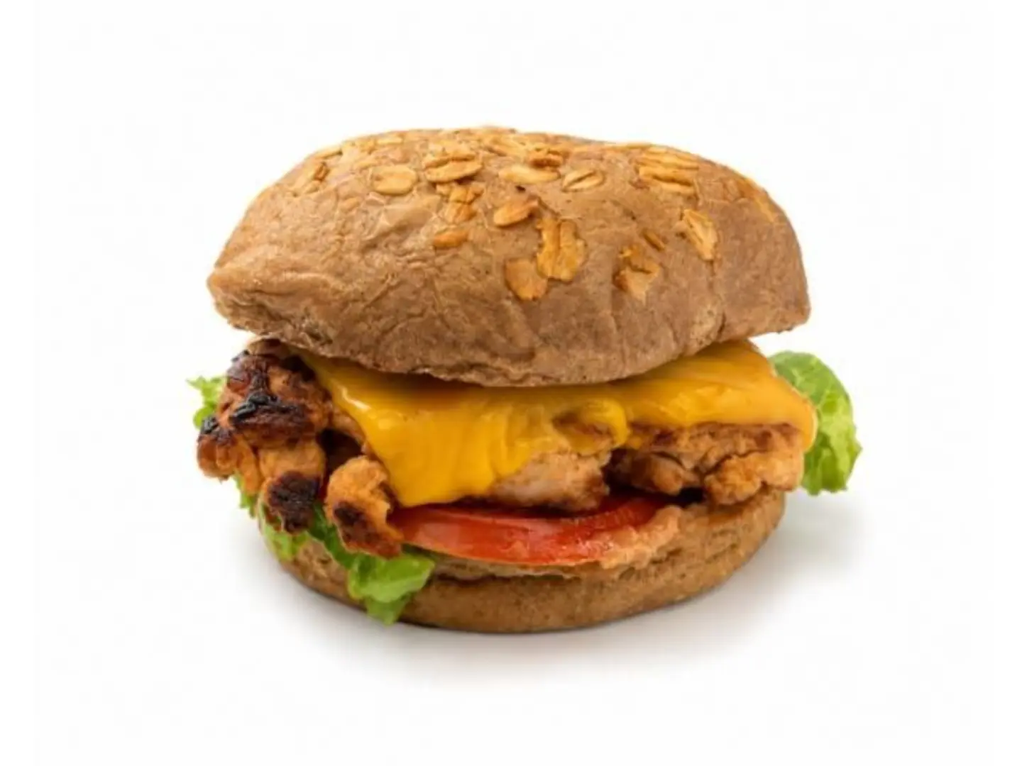 High Protein Chicken Burger
