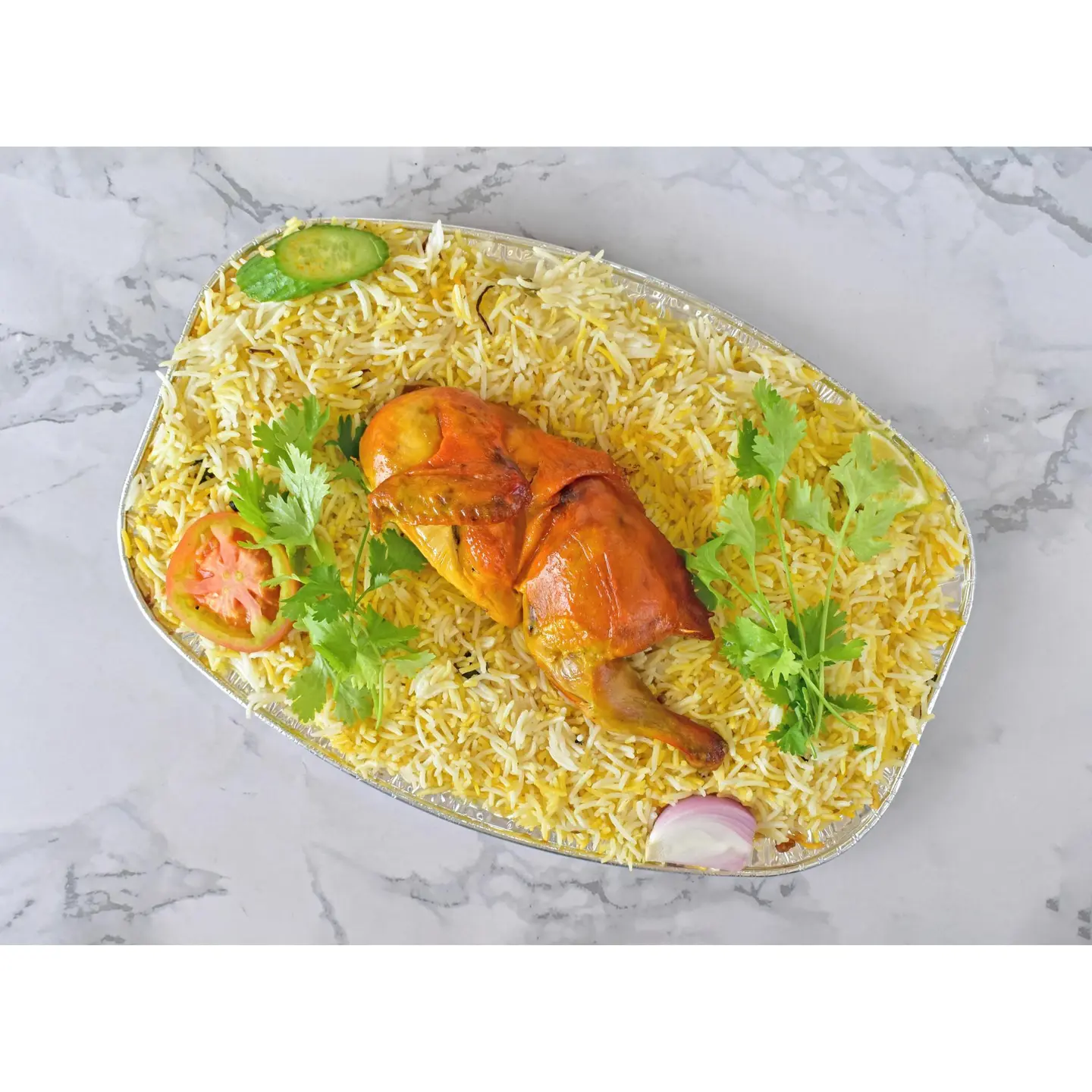 Half Mandi Chicken Withe Rice