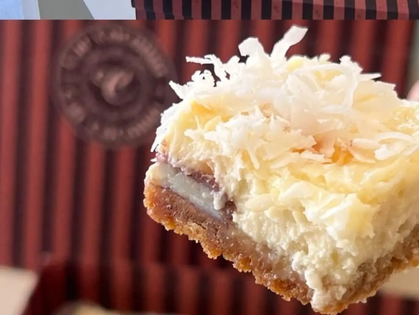 Kinder Cheesecake With Biscoff And Caramel