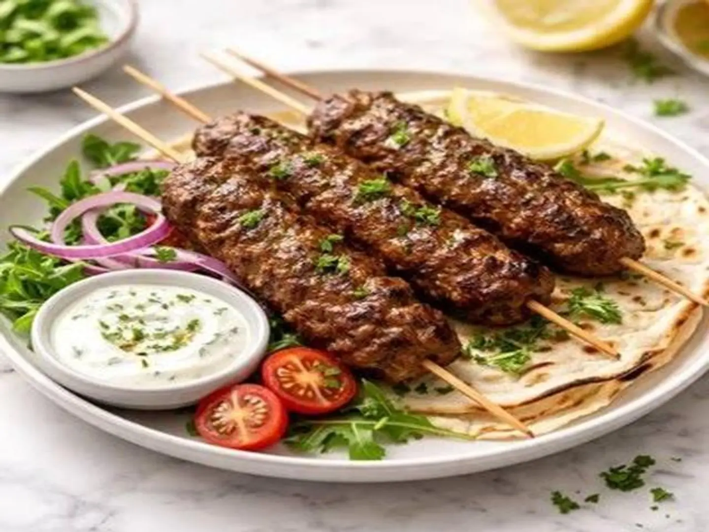 Beef Seekh Kabab 4 Pcs