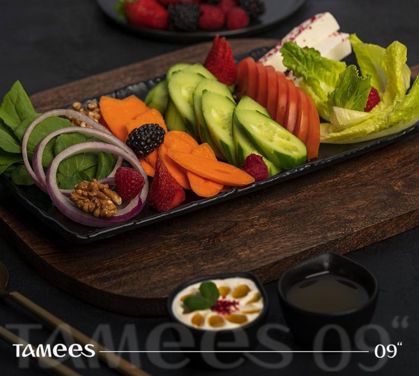 Fresh Vegetable Plate