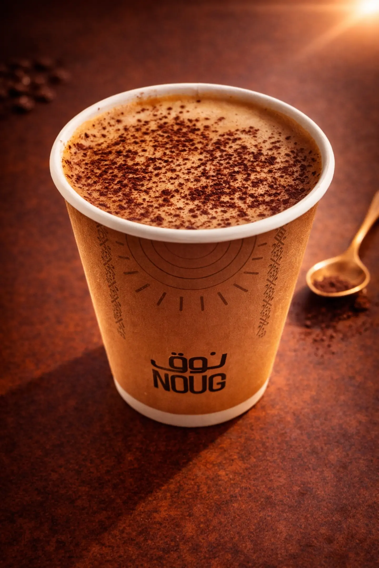 قهوة شاذلية ساخنة